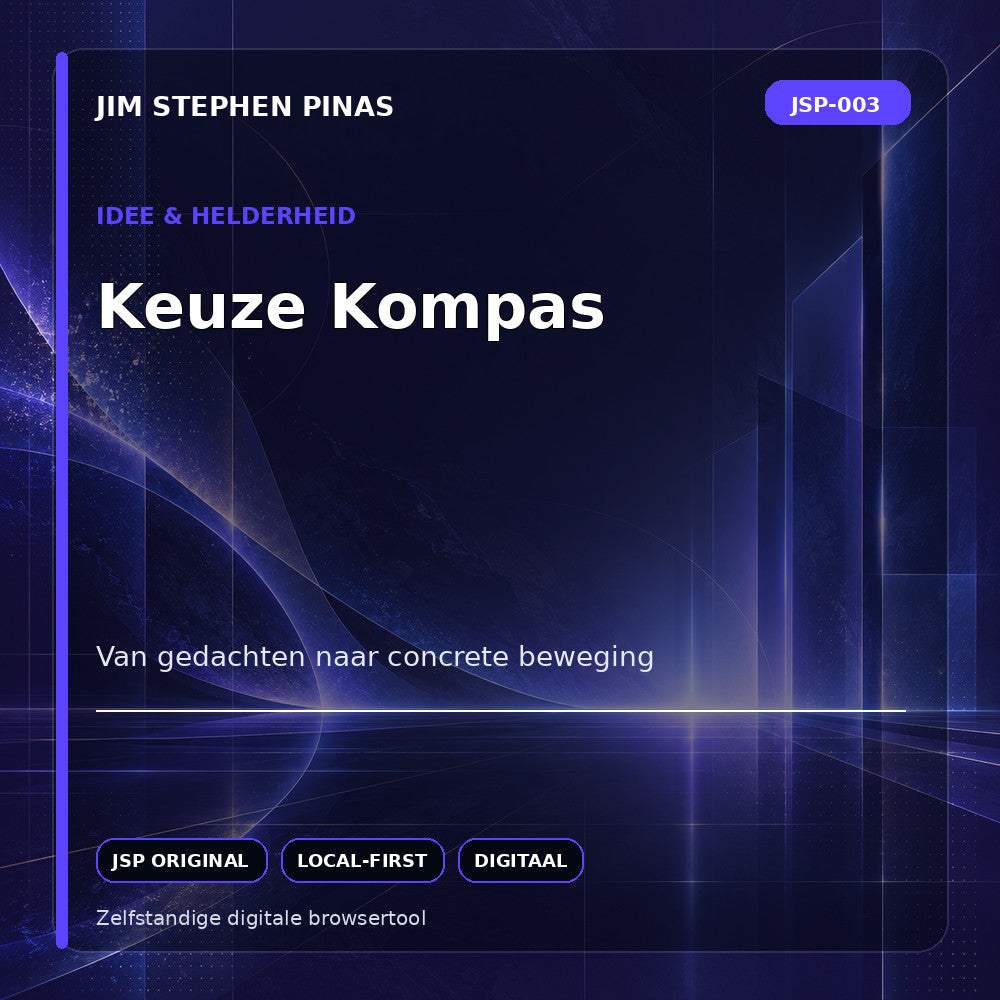 JSP-003 — Keuze Kompas — JIM STEPHEN PINAS