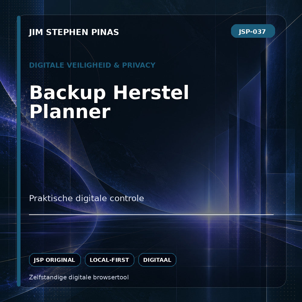 JSP-037 — Backup Herstel Planner — JIM STEPHEN PINAS