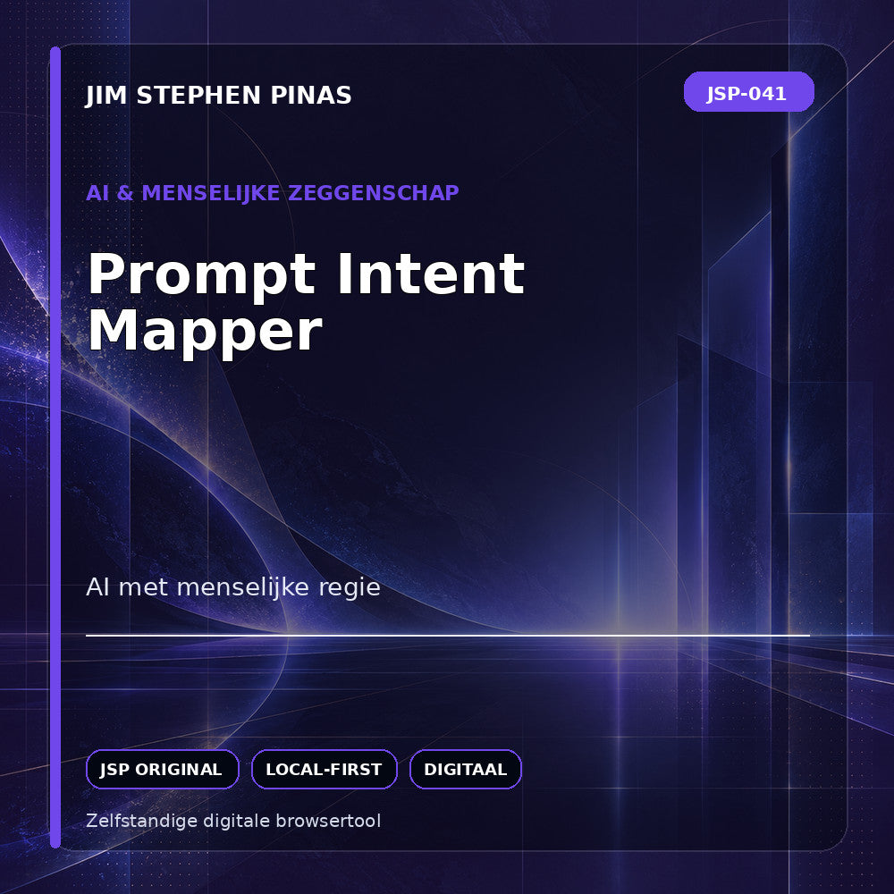 JSP-041 — Prompt Intent Mapper — JIM STEPHEN PINAS