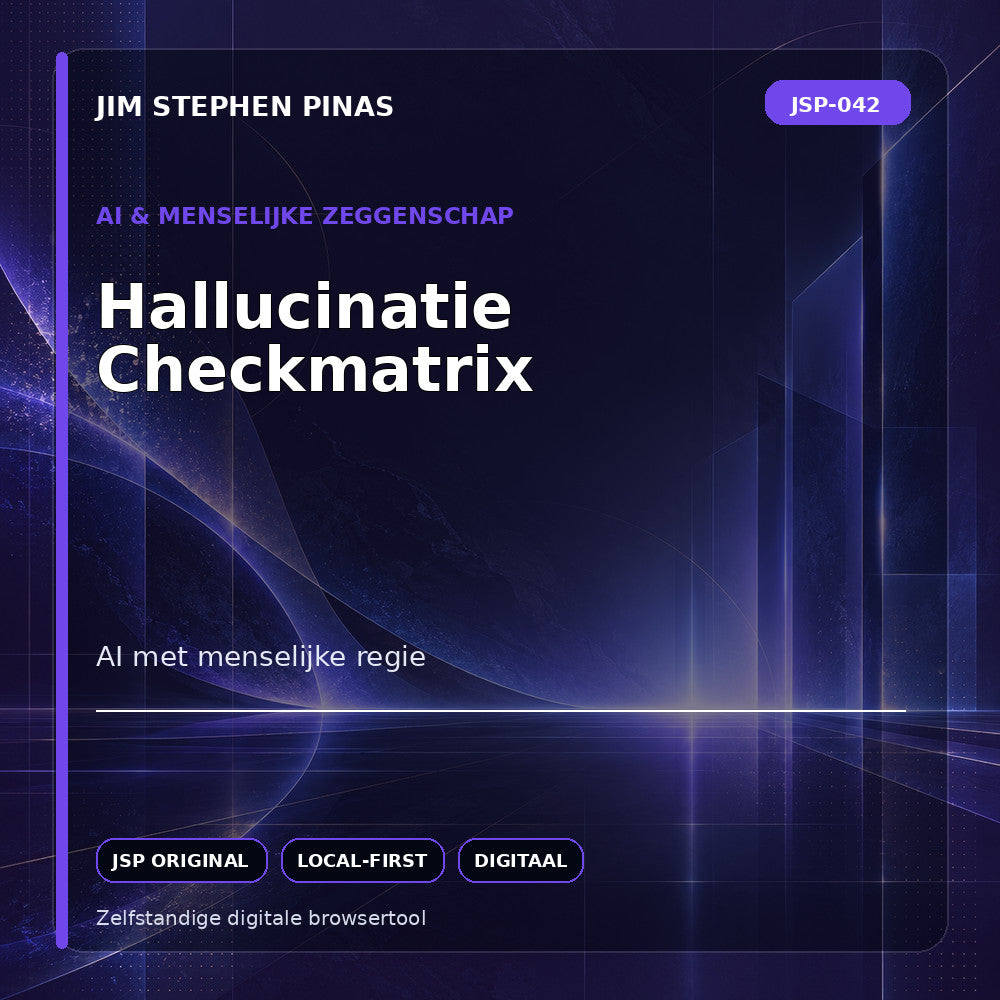 JSP-042 — Hallucinatie Checkmatrix — JIM STEPHEN PINAS