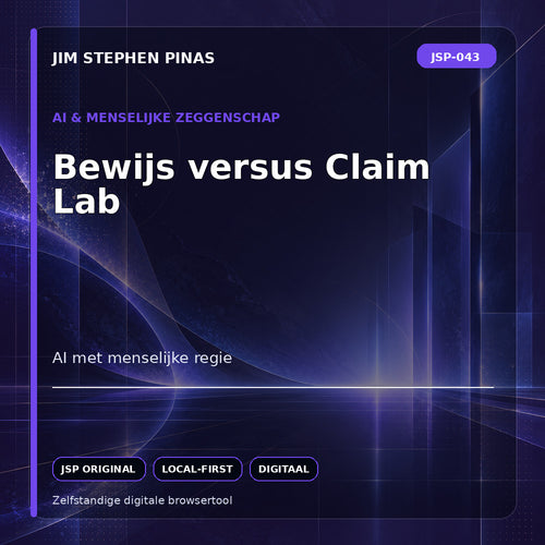 JSP-043 — Bewijs versus Claim Lab — JIM STEPHEN PINAS