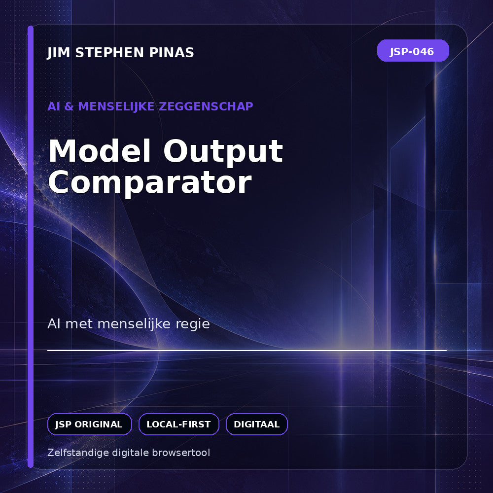 JSP-046 — Model Output Comparator — JIM STEPHEN PINAS
