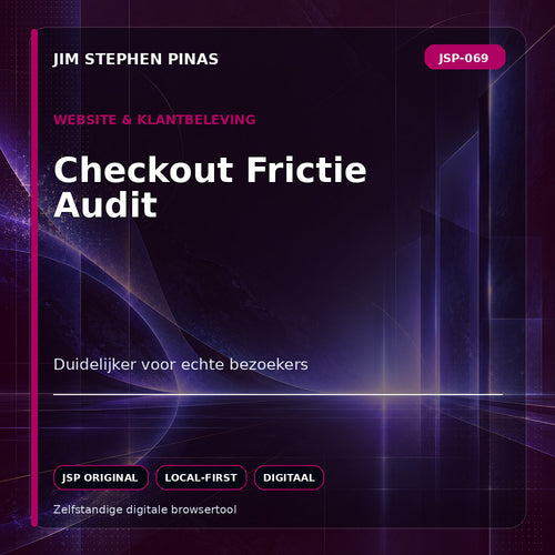 JSP-069 — Checkout Frictie Audit — JIM STEPHEN PINAS