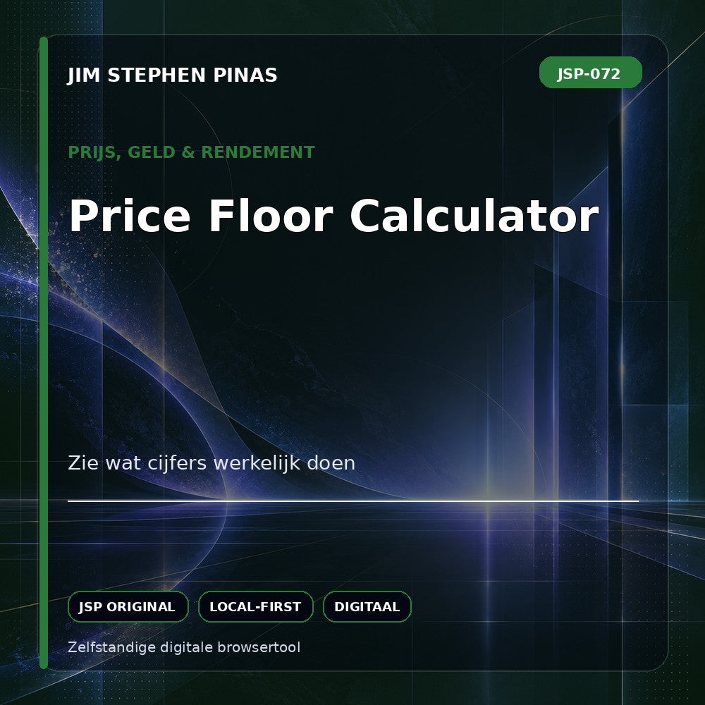 JSP-072 — Price Floor Calculator — JIM STEPHEN PINAS