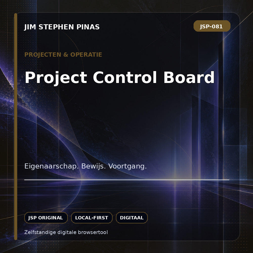 JSP-081 — Project Control Board — JIM STEPHEN PINAS