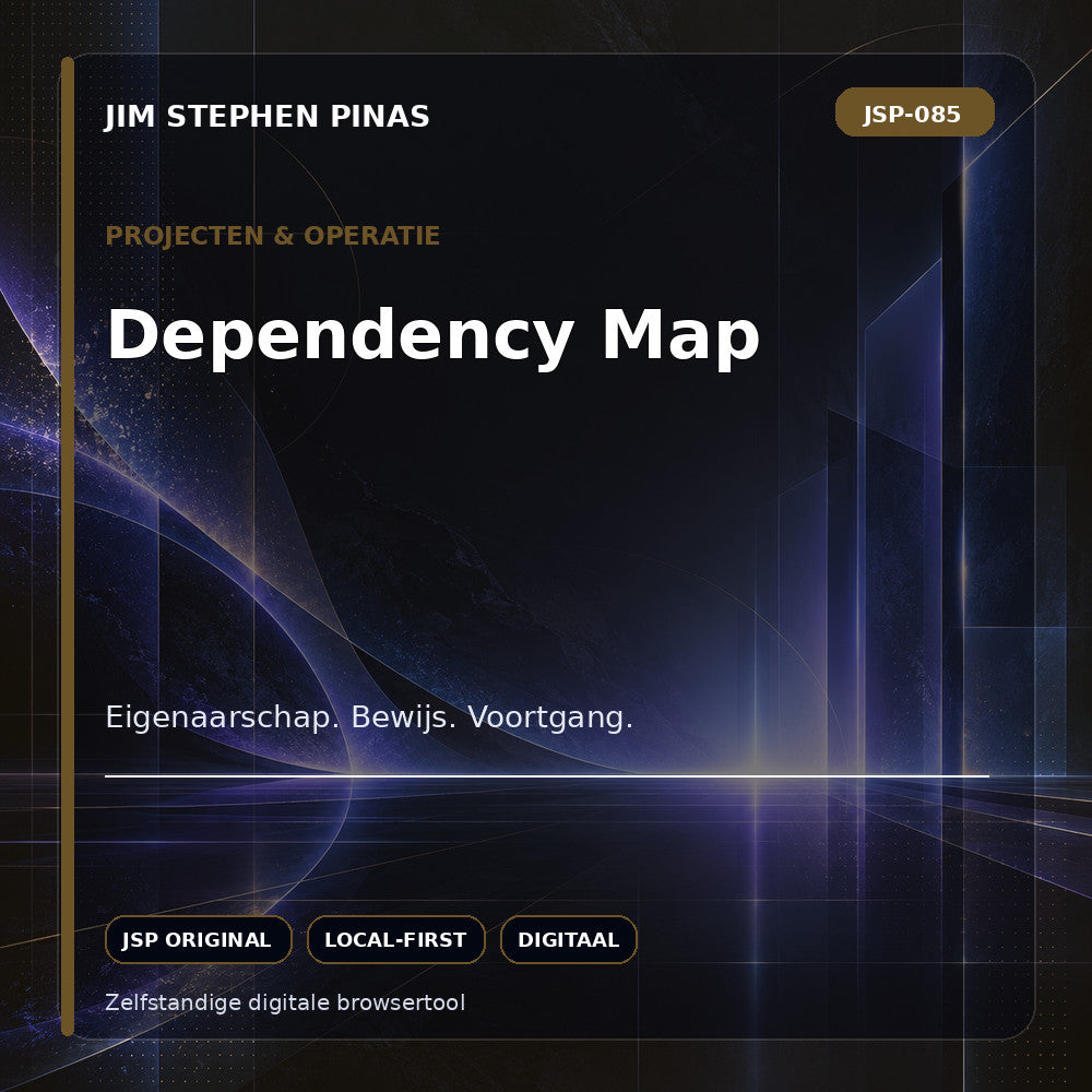 JSP-085 — Dependency Map — JIM STEPHEN PINAS