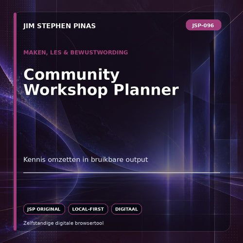 JSP-096 — Community Workshop Planner — JIM STEPHEN PINAS